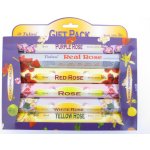 Tulasi Vonné tyčinky Rose Dárkové balení 6 x 20 ks – Hledejceny.cz