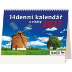 stolní 14denní s citáty 21,1cm x 14,8cm, S39-27 2027 – Zboží Mobilmania