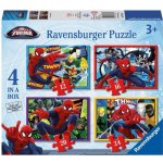 Ravensburger 4v1 Spider-Man 12,16,20,24 dílků – Hledejceny.cz
