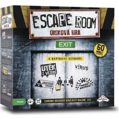 Escape Room Úniková hra 4 scénáře