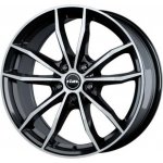 RIAL X12 8x18 5x112 ET15 diamond black polished | Zboží Auto