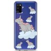 Pouzdro a kryt na mobilní telefon Samsung Pouzdro TopQ Samsung A41 silikon Grey Unicorns