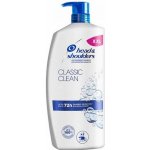 Head & Shoulders Clasic Clean Šampon proti Lupům 800 ml Každodenní Použití Pumpička – Hledejceny.cz