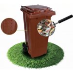 Plastik Gogić Plastová popelnice 120 l na bioodpad perforace – Zboží Mobilmania