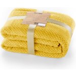 DecoKing Deka z mikrovlákna Henry MUSTARD 150x200 – Sleviste.cz