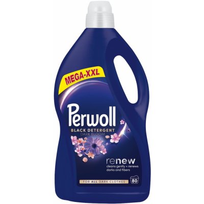 Perwoll Prací gel Renew Black 4 l 80 PD – Zboží Mobilmania