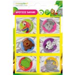 MOSQUITNO Samolepky SpotZzz Safari proti komárům citronelová vůně 6 ks – Hledejceny.cz