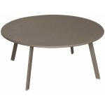 Hesperide Kovový zahradní stolek SAONA, 90 cm, hnědý – Zboží Dáma