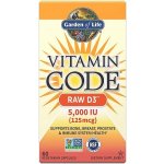 Garden of Life Vitamin D3 RAW 5000 IU 60 kapslí – Hledejceny.cz