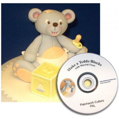 Patchwork vytlačovač Teddy + DVD - Patchwork Cutters