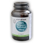 Viridian Spirulina 500 mg 60 tablet Organic – Hledejceny.cz