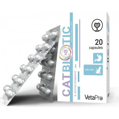 VetaPro Cat Biotic 20 kapslí – Hledejceny.cz