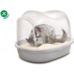 JK ANIMALS plastová koupelna pro činčily 26 x 20 x 20 cm – Sleviste.cz