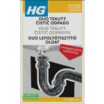 HG tekutý DUO čistič odpadů 2 x 500 ml – Zboží Dáma