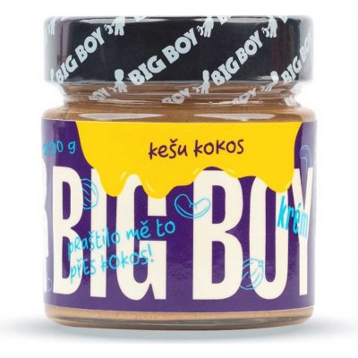 Big Boy Kešu krém kokos 220 g – Zboží Mobilmania