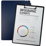 Morandi A4 podložka s klipem modrá – Hledejceny.cz