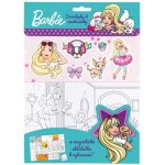 Barbie Omalovánky magnetky samolepky – Hledejceny.cz