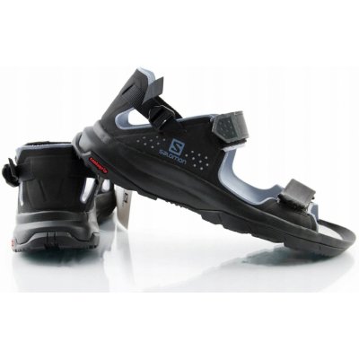 Salomon Tech Sandal Feel black/FLINT/black L41043300 černé – Zboží Dáma