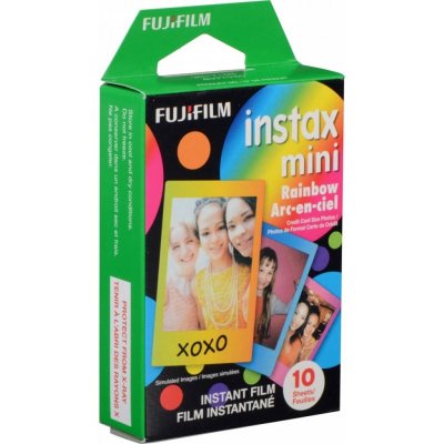 Instantní film Fujifilm Color film Instax mini RAINBOW 10 fotografií – Zboží Mobilmania