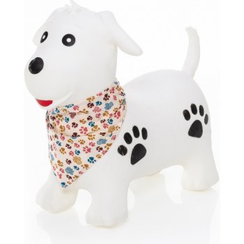 Zopa hopsadlo Skippy dog white