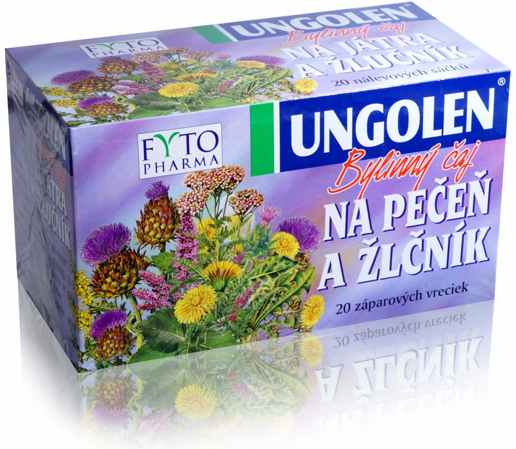 Fytopharma Ungolen Bylinný čaj játra žlučník 20 x 1,5 g