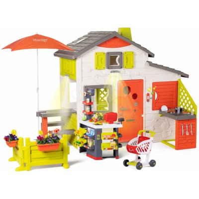 Smoby Domček Neo Friends House DeLuxe SM810211-M – Zbozi.Blesk.cz