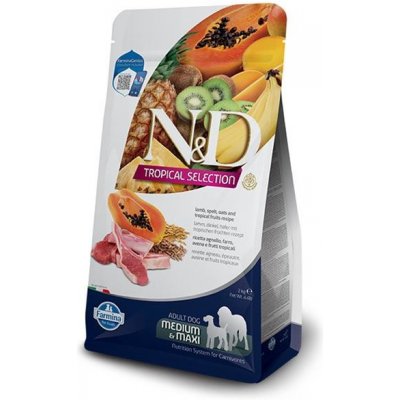 N&D dog Tropical Selection AG Adult maxi & medium lamb 10 kg – Hledejceny.cz