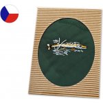 Veba pánský dárkově balený kapesník s výšivkou myslivost a rybářství mix vzorů – Hledejceny.cz