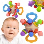 Woopie BABY Chrastítko ve tvaru barevné koule – Sleviste.cz