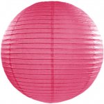 Lampion kulatý 25 cm malinový – Zboží Dáma