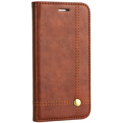Prestige Book hnědé – iPhone 5/5S/SE – Zboží Mobilmania