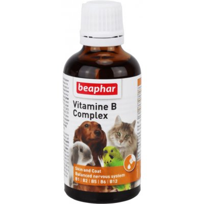 Beaphar Vitamin B Complex pes kočka ptáci 50 ml – Hledejceny.cz