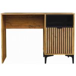 Arten Psací stůl Piano 1D zlatý dub/černá – Zboží Dáma