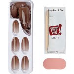 KISS Nalepovací nehty ImPRESS Bare but Better MA Cozy 30 ks – Zbozi.Blesk.cz