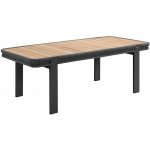 HIGOLD NL Zahradní jídelní stůl BORROMEO 210 CM BLACK GREYHG205471BG – Hledejceny.cz