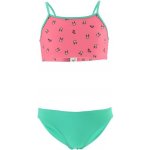 Aquos Biba Dívčí dvoudílné plavky zelená – Sleviste.cz