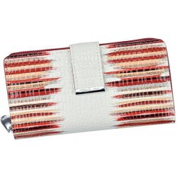 Dámská peněženka Jennifer Jones 5280-2 bílá + červená