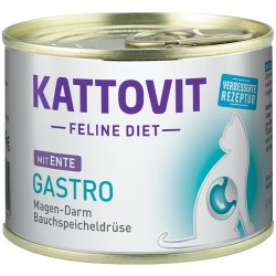 Kattovit Feline Diet Gastro s kachnou 12 x 85 g