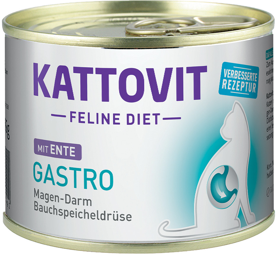 Kattovit Gastro kachna 24 x 185 g