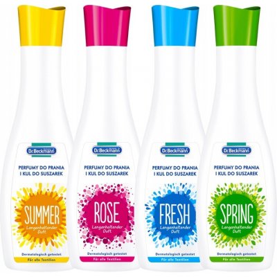 Dr. Beckmann Parfém do sušičky prádla a pračky, koncentrát 4 x 250 ml – Sleviste.cz
