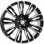 Racing Line XE136 9.5x22 5x120 ET45 black polished | Zboží Auto