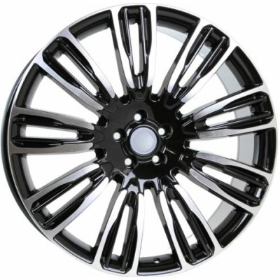 Racing Line XE136 9.5x22 5x120 ET45 black polished | Zboží Auto
