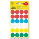 Avery Zweckform Etikety na různá značení 96 ks různobarevné 18 mm kulaté 3089 – Zboží Dáma