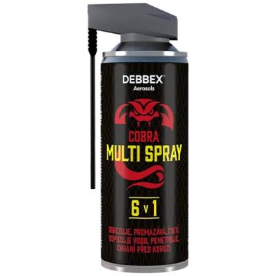 DEN BRAVEN Multi Spray 6v1 DEBBEX COBRA CAP 200 ml TA20405 – Hledejceny.cz