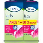 Tena Lady Slim Ultra Mini+50% 42 ks 211482 – Hledejceny.cz