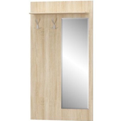 Arten Věšák se zrcadlem TIPS dub sonoma VESAK-SE-ZRCADLEM-TIPS-SONOMA – Zboží Dáma