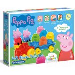 Clemmy baby Peppa Pig vláček s kostkami – Zboží Dáma