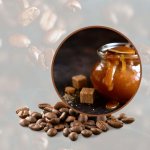 Haniell Káva Karamel Arabica zrnková 0,5 kg – Hledejceny.cz