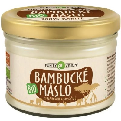 Purity Vision Bio Bambucké máslo 350 ml – Zboží Dáma