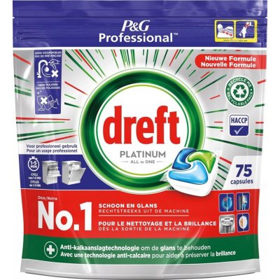 Dreft kapsle Platinum Regular All in One 75 ks – Hledejceny.cz